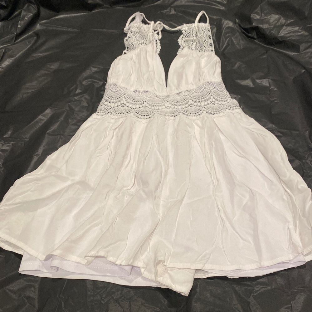 White romper